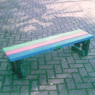Backless Bench Multicoloured
