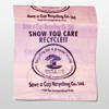 Pink Sacks for Bottles Cans or Sachets